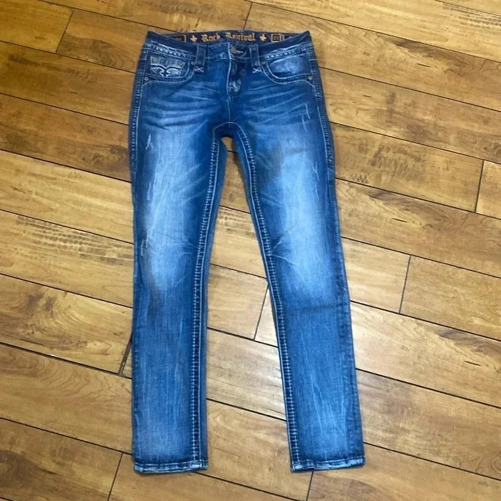 Rock revival skinny jeans